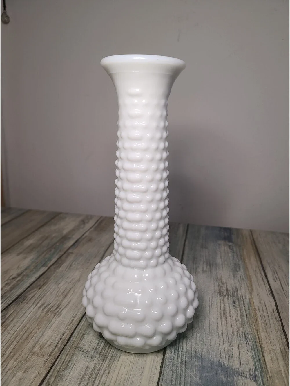 Vintage EO Brody Decorative Hobnail Bud Vase 8